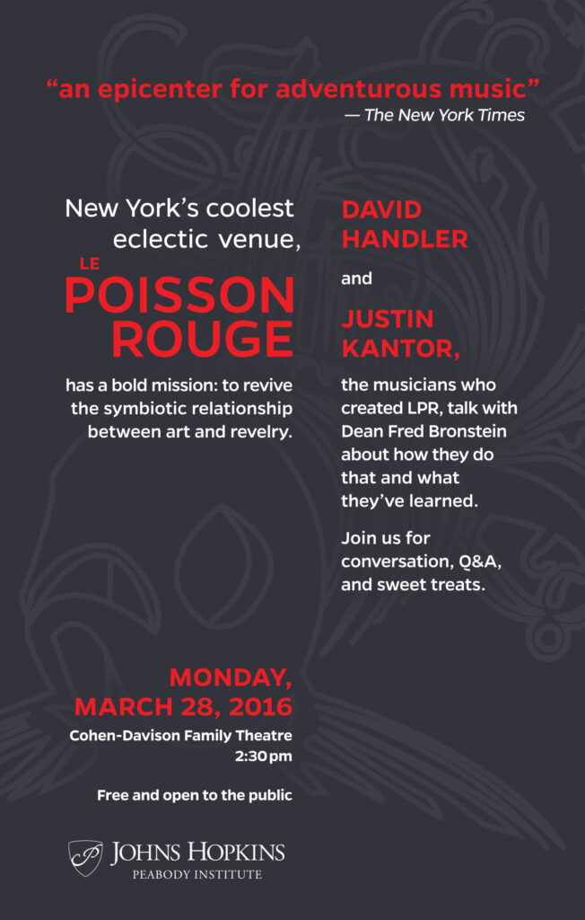 Le Poisson Rouge Poster