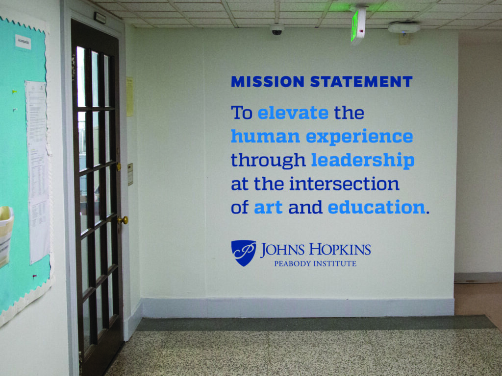 Mission Statement Installation